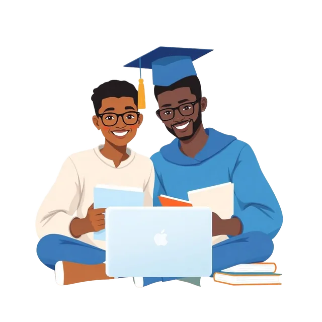 Students studying together with CampusPrep